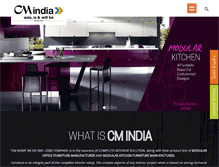 Tablet Screenshot of cmindia.com